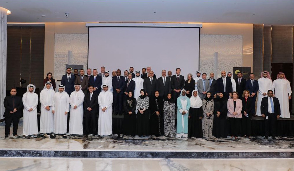 Officials pose for a group photo during the joint Capacity Building Programme.