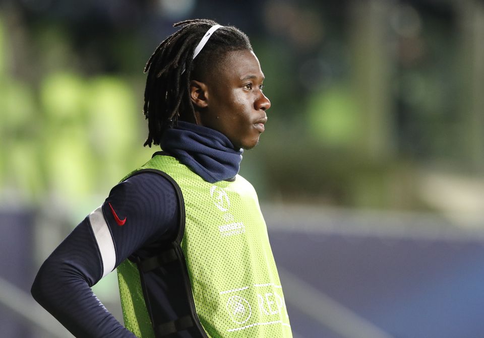 File photo: France's Eduardo Camavinga. Reuters/Bernadett Szabo

