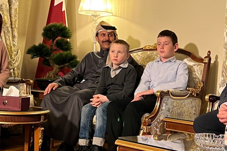 Picture shared by Qatar Embassy in Russia 
