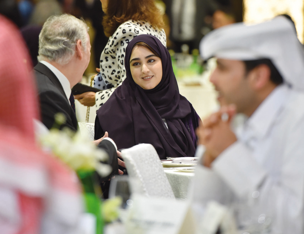 College officials at the Alumni Gala.