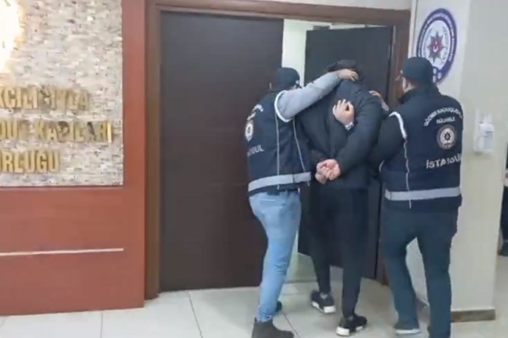 Screen grab of arrests video shared by the Minister 