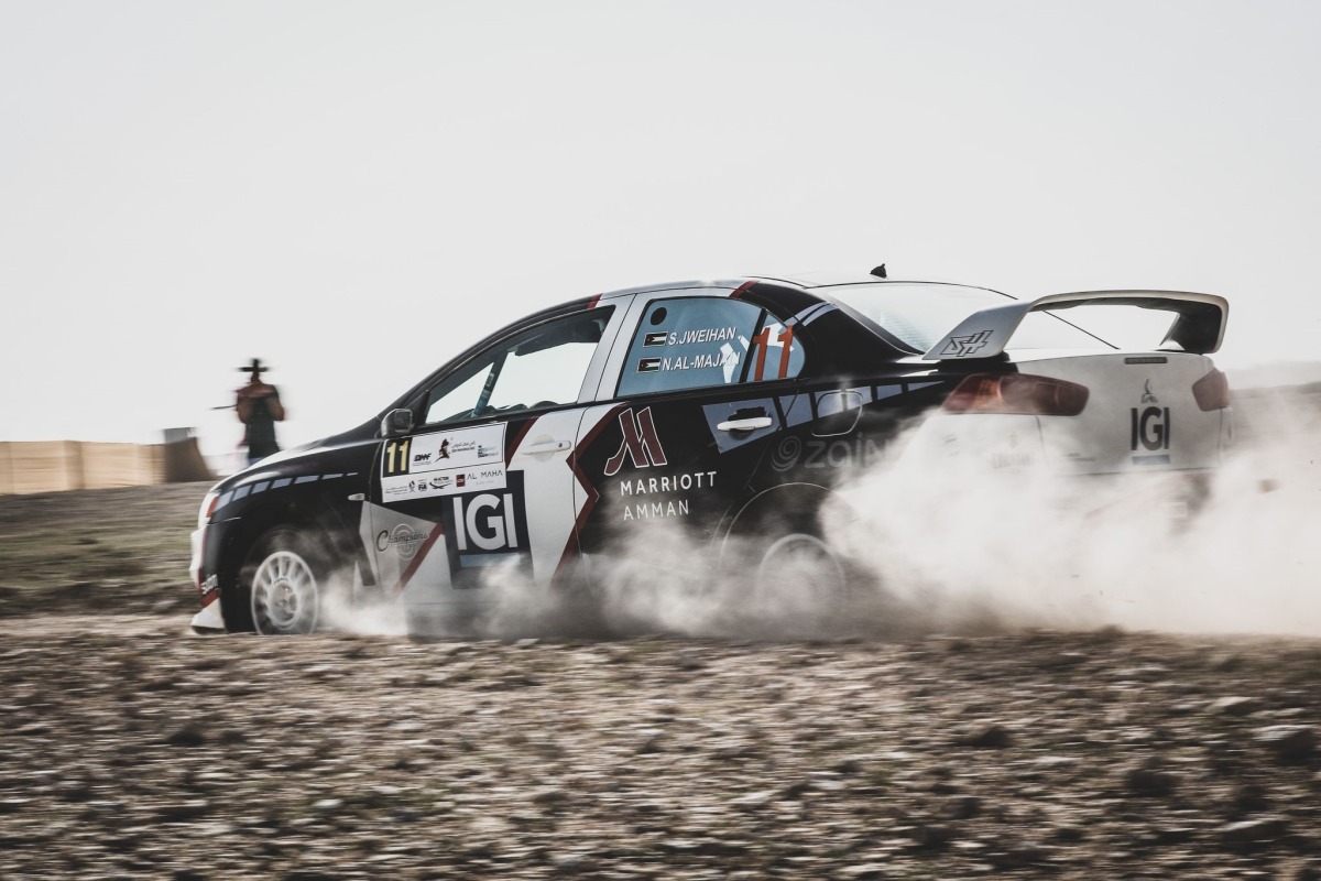 Shaker Jweihan of Jordan gearing up for the event.