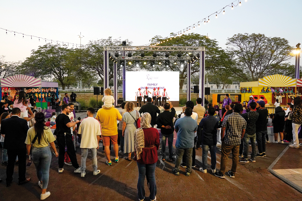 Al Shaqab will host an array of entertainment activities during the event.
