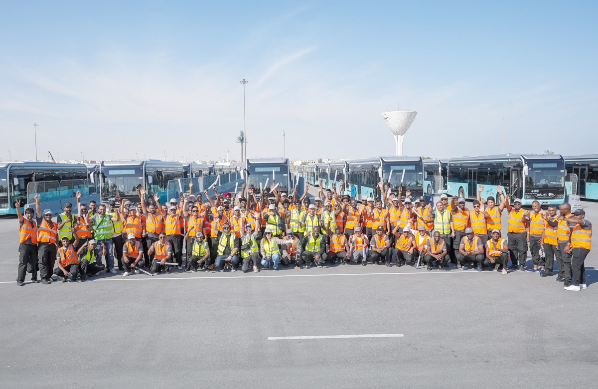 Mowasalat (Karwa) deployed 900 buses and 1,000 drivers during the tournament. 