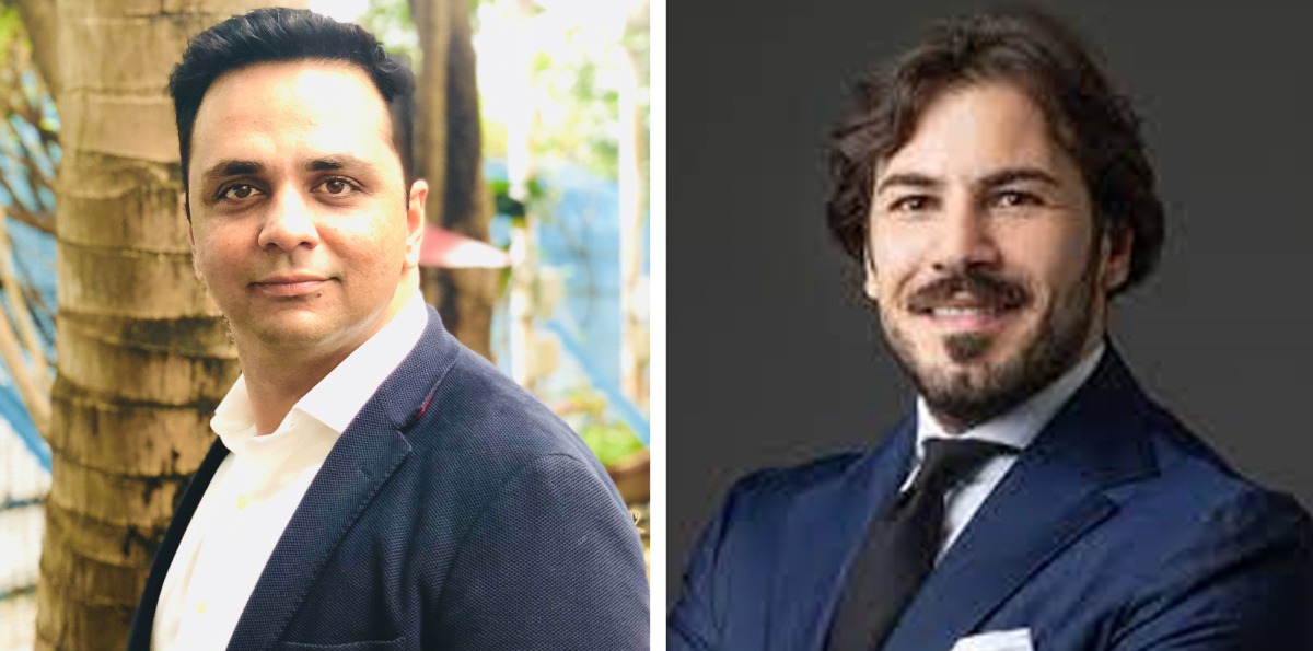 From left: Nitin Arora and Ali Alessandro Ayach