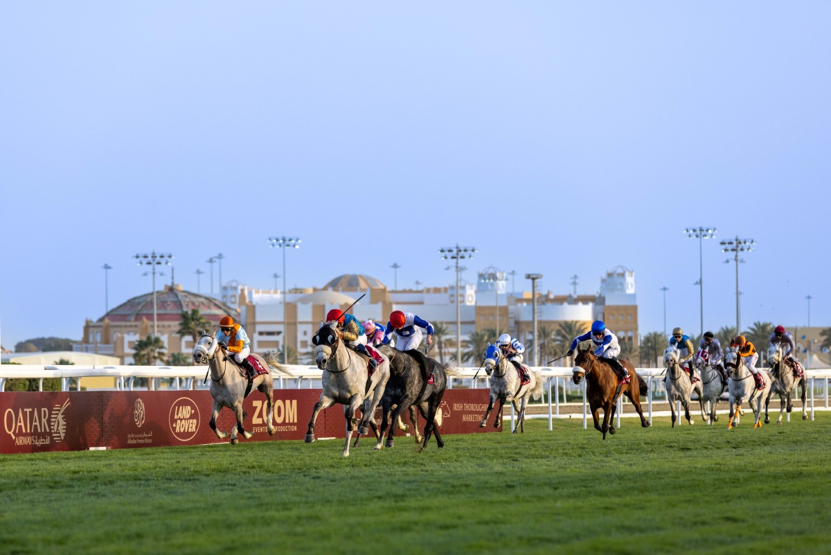 A file photo of action during an earlier edition of the H H the Amir Sword Festival.