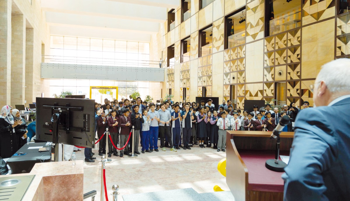 Part of the activities of the Hamad Bin Jassim Center for Computing Science Education