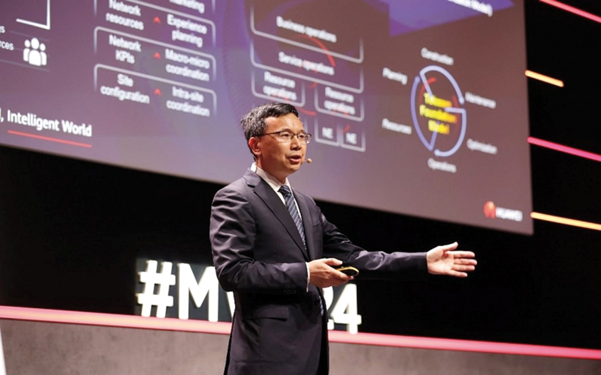 Huawei’s Board Member and President of ICT Products & Solutions Yang Chaobin