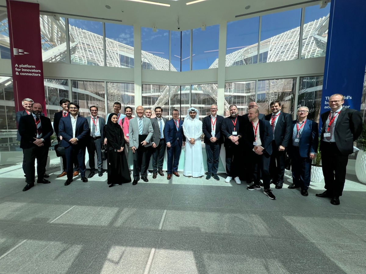 German and Qatari delegates during the visit to explore investment opportunities.