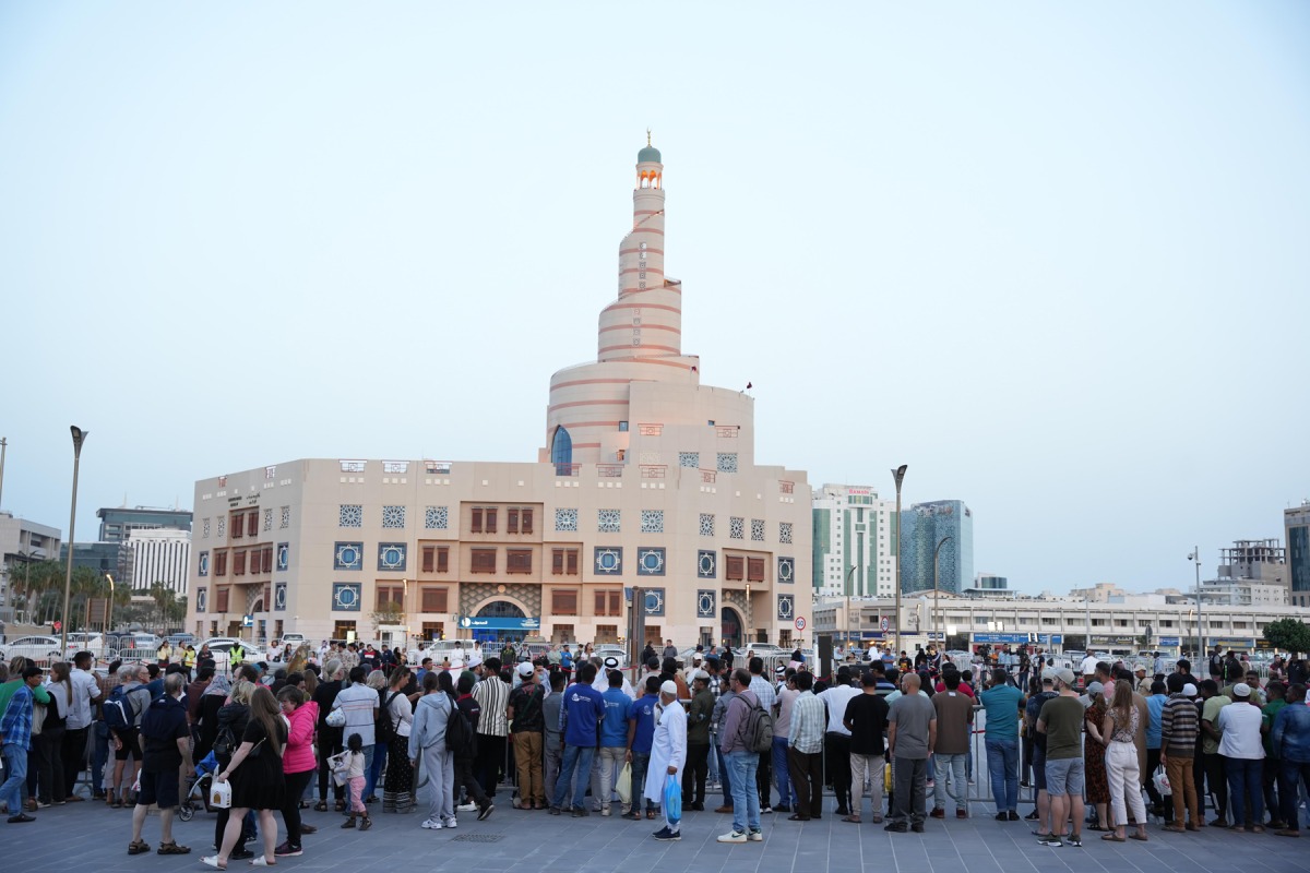 Scene from Souq Waqif on the first day of Ramadan on March 11, 2024. Photo: Mohammed Farag/ The Peninsula