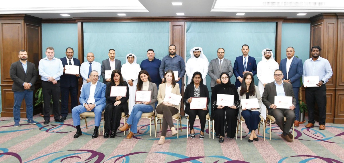 Paticipants during the recently held 'Anti-Money Laundering and Combating Terrorism Financing' training programme.