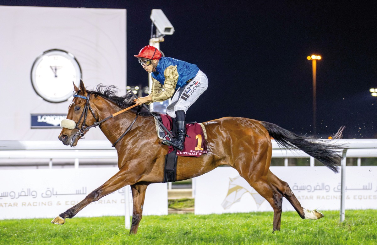 Soufiane Saadi guides Wadi Bu Thaila to Al Britha Cup win.  