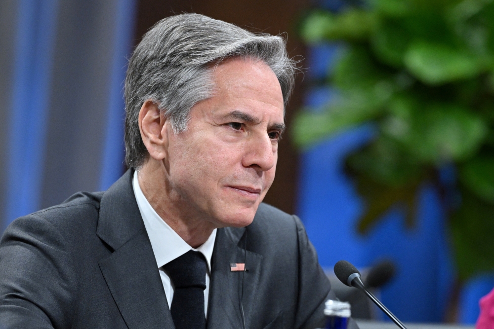 US Secretary of State Antony Blinken during the US-Africa Leaders Summit at the Walter E. Washington Convention Center in Washington on December 14, 2022. (REUTERS/File Photo)

