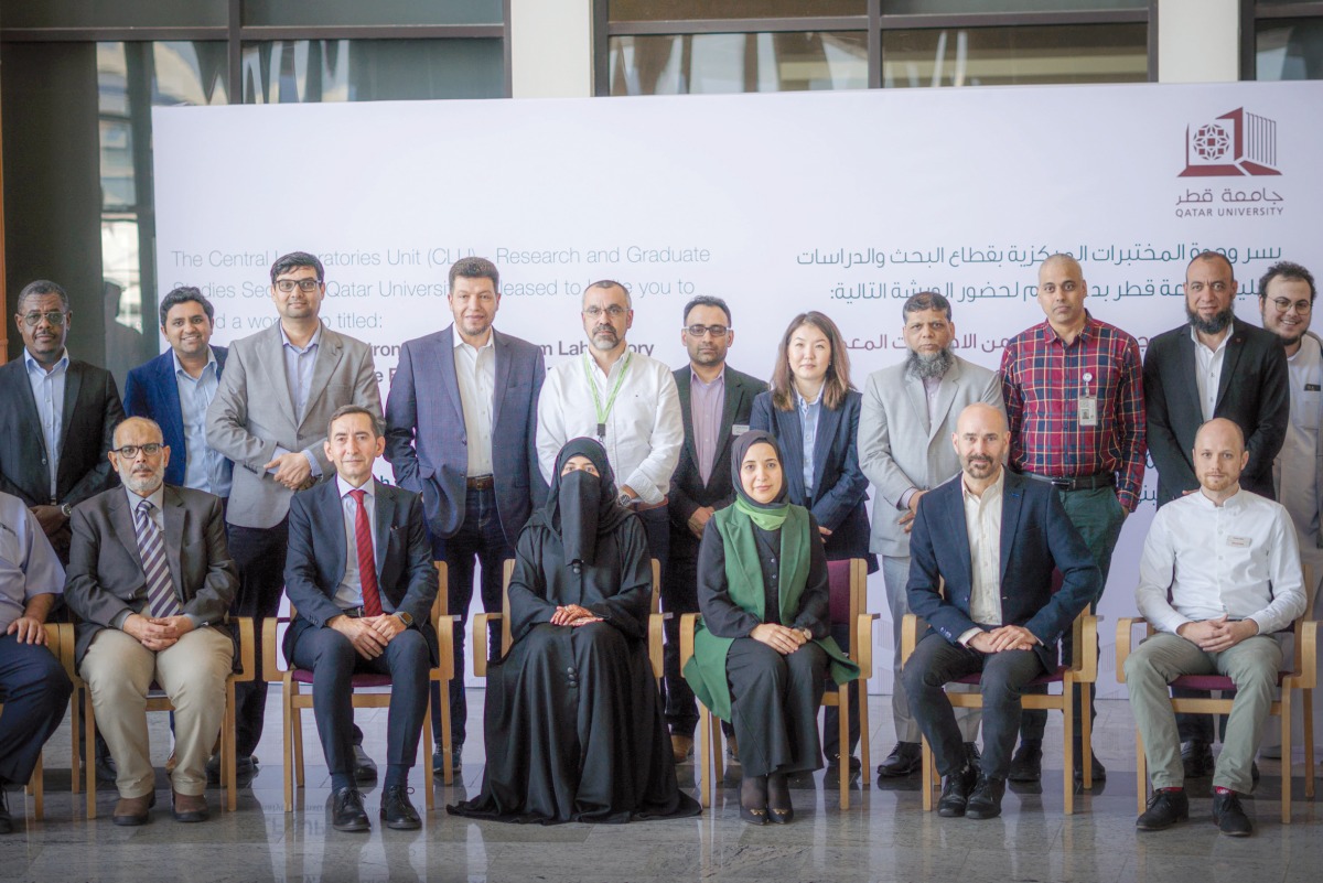 Scientists and researchers at the workshop. 