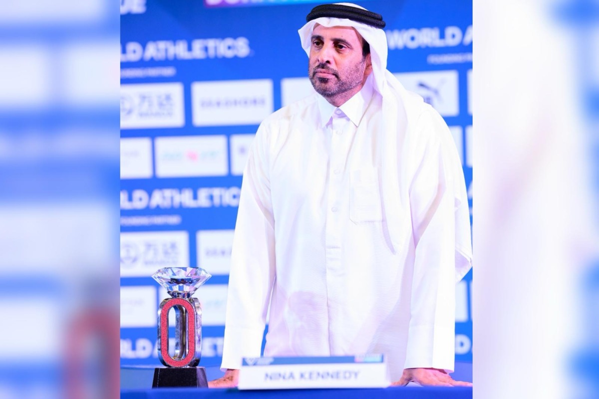 Qatar Athletics Federation President Mohammed Issa Al Fadala