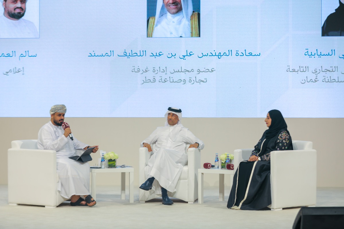 QC board member, Eng Ali bin Abdullatif Al Mesned along with other officials during the panel session.