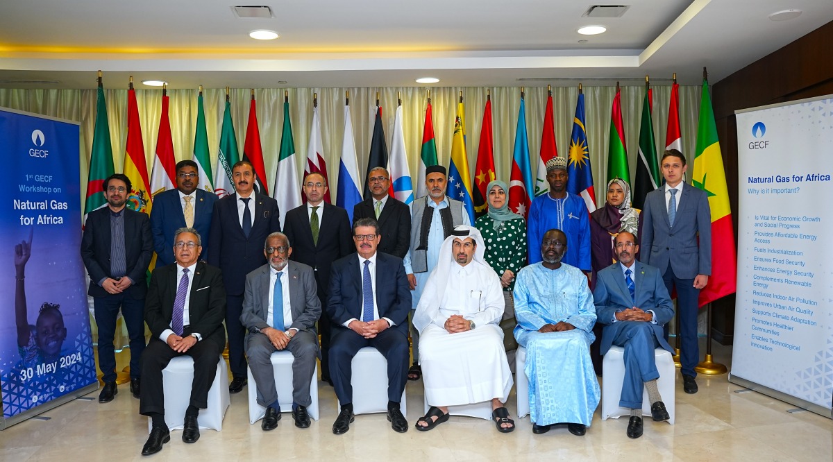 GECF Secretary General, Mohammed Hamel, along with other dignitaries during the 61st Anniversary of the founding of the organisation of African Unity.