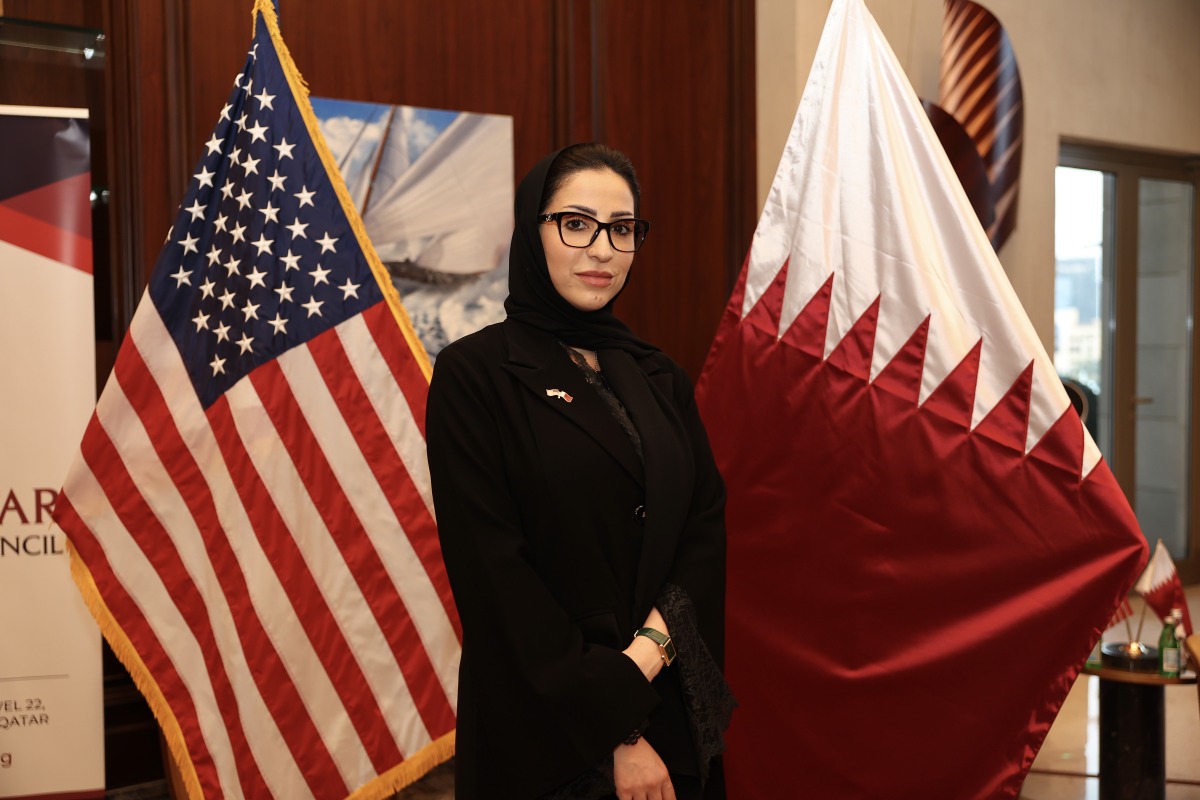 Sheikha Mayes Al Thani, Managing Director at the US-Qatar Business Council (USQBC)