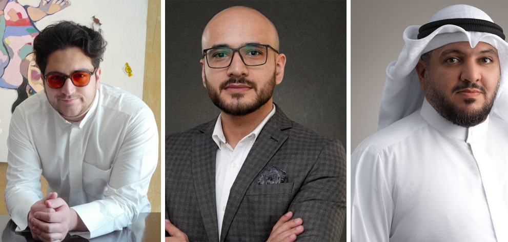 (From left) Zane Sadeq, Co-Founder and COO, Kem; Saad Ishfaq, CEO, TESS Payments; and  Abdulrahman Alhammadi, Founder and CEO, Krti