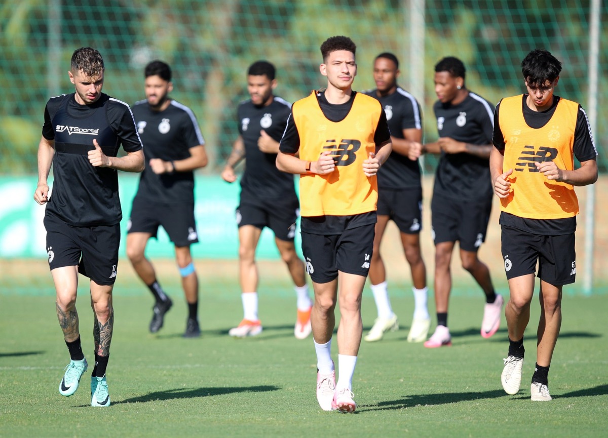 Al Sadd players in action during a preseason training camp in Malaga, Spain, yesterday. The reigning league champions will continue their preparations in Spain before returning to Doha  on July 29. Al Sadd will take on Al Shamal at the Ahmad Bin Ali Stadium on August 10 in their opening match of the new Ooredoo Stars League season.