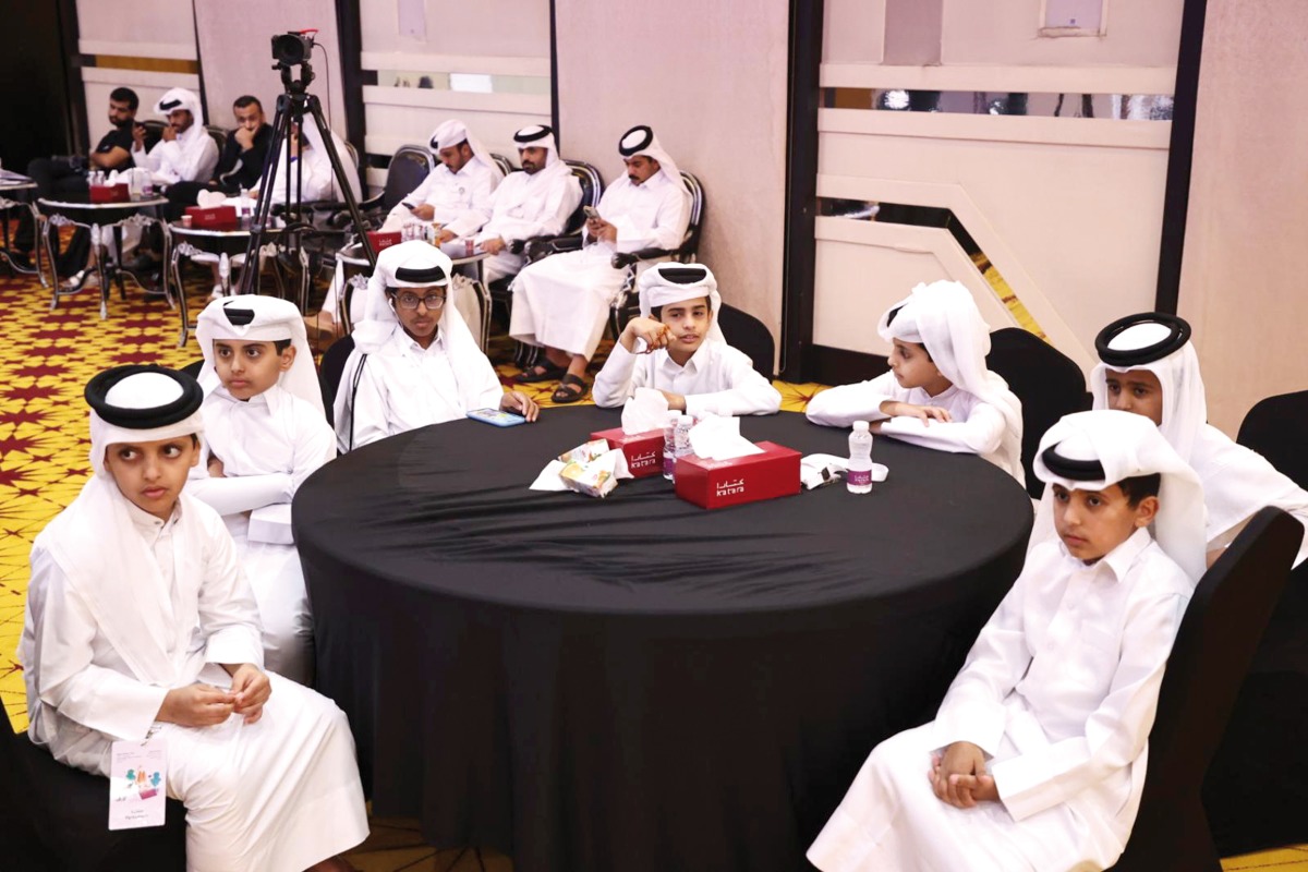 Children at the Katara Summer Camp.
