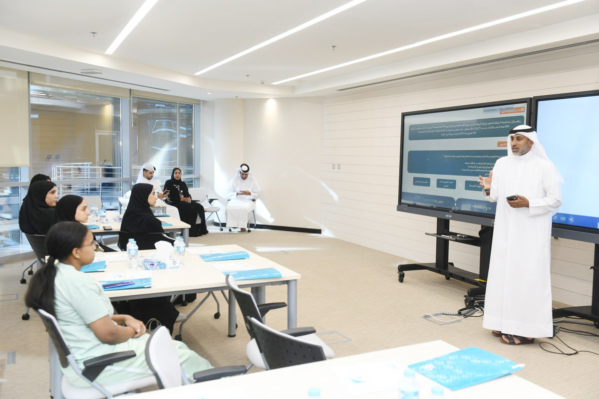 Participants of the programme during a session.