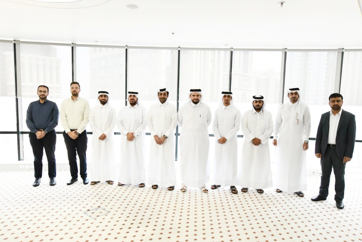 MECC officials with students during the closing ceremony.