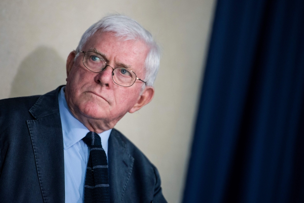 (FILES) Phil Donahue, former host of 