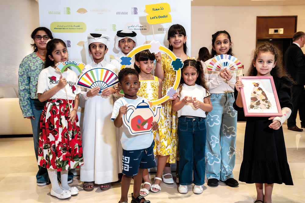 Children during the launch of the workshop.