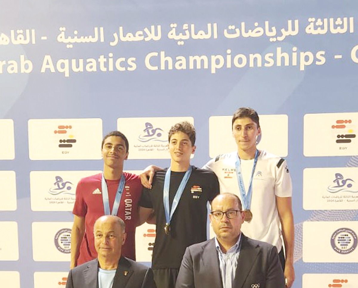 Qatar's Hamza Mahmoud and Abdullah Al Khaldi claimed silver medals in 50m breaststroke events. 