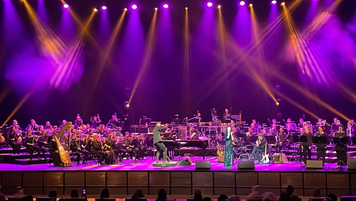 File photo of Qatar Philharmonic Orchestra's “Pop Greatest Hits” concert.

