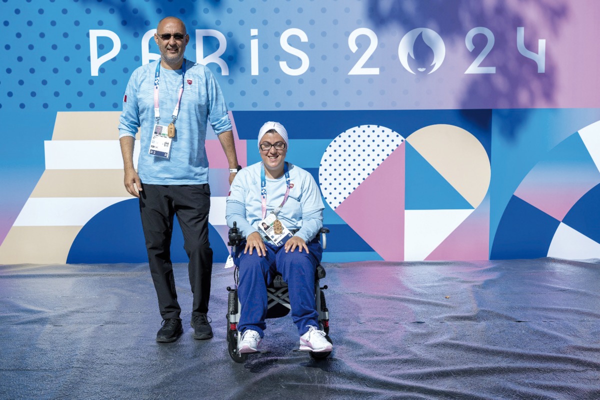 Sara Masoud is hoping for a podium finish in women's shot put at Paris Paralympics today.