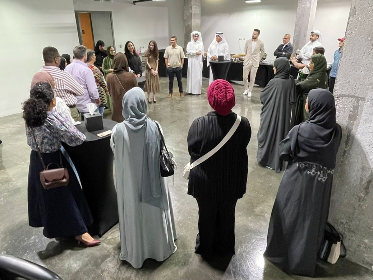 Official and artists during the launch of 9th edition of the Artist in Residence programme at Fire Station.