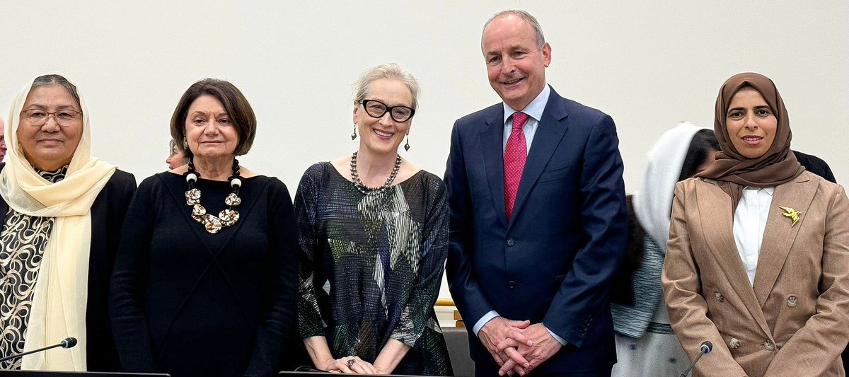 Minister of State for International Cooperation H E Lolwah bint Rashid Al Khater (first right) and other dignitaries at the event.  