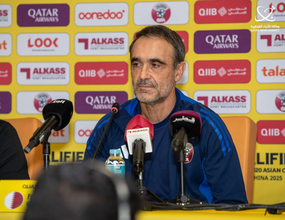 Qatar’s U-20 coach Spaniard Felix Angel