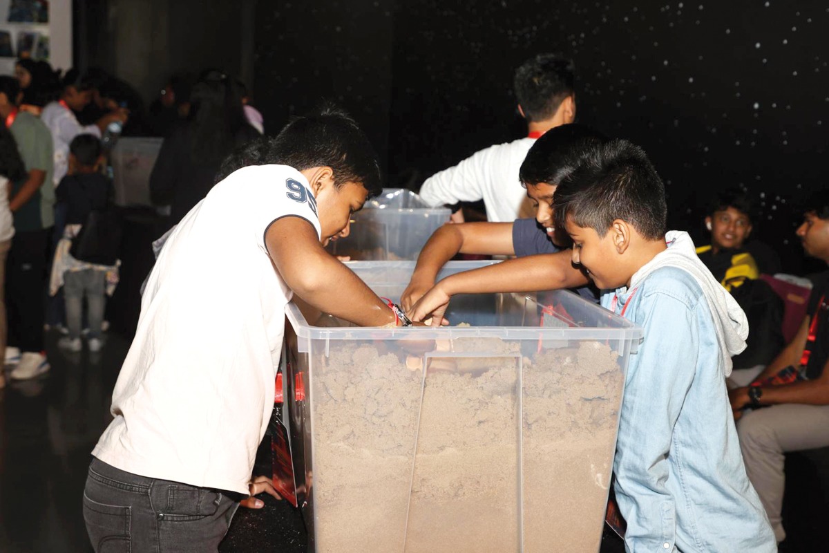 Children taking part in the program. 
