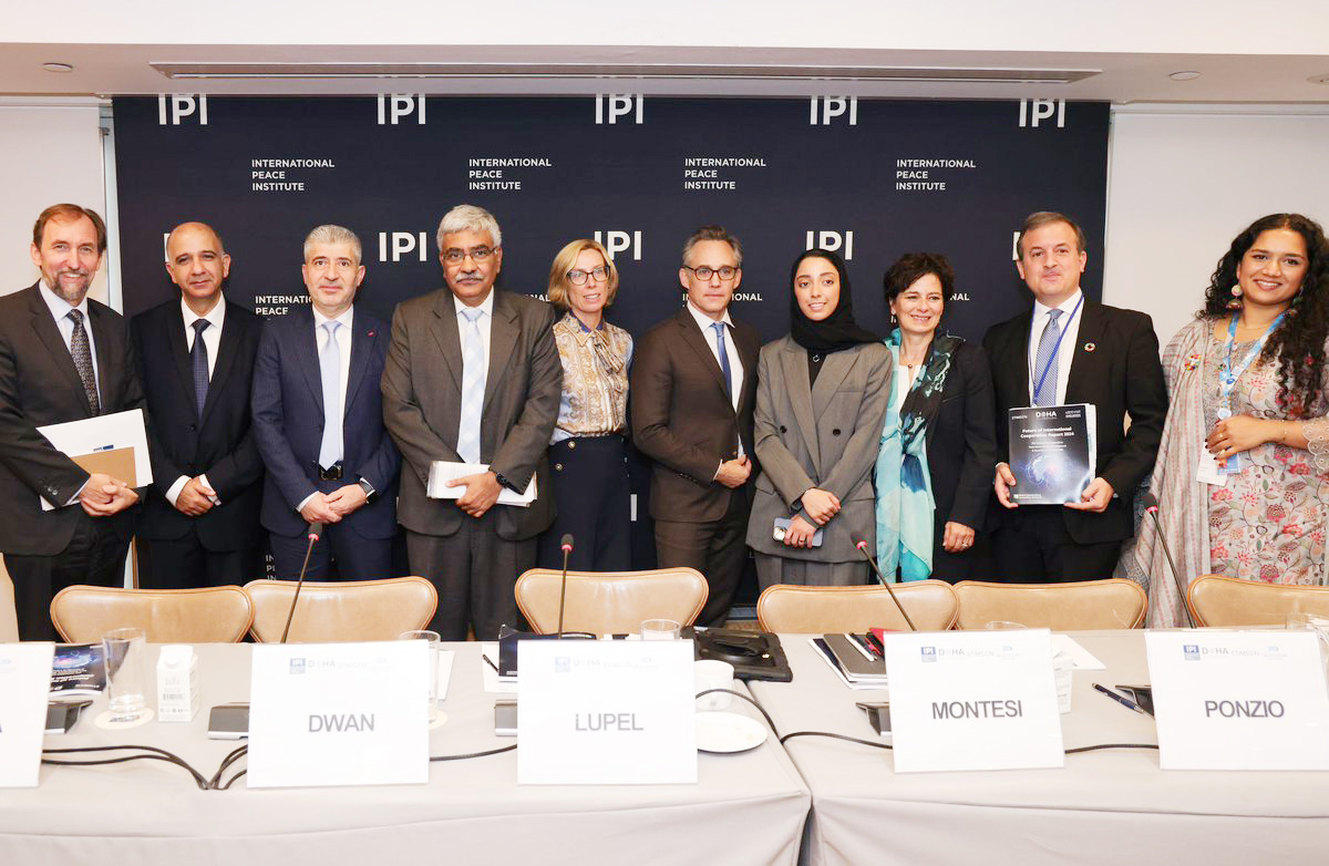 Doha Forum delegation during the US engagement trip.