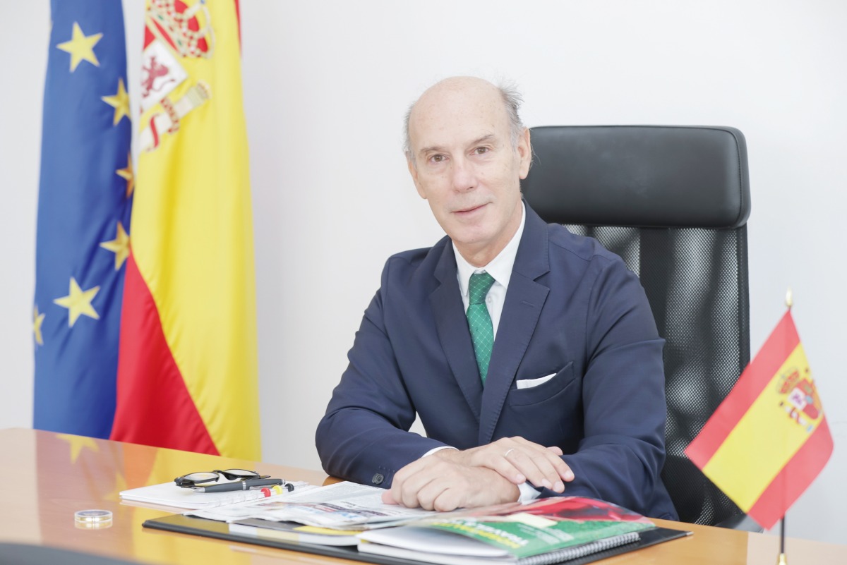 H E Javier Carbajosa, Ambassador of the Kingdom of Spain to the State of Qatar 