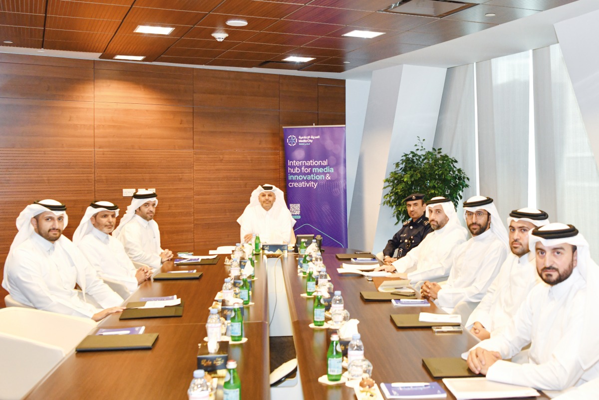 Members of Organizing Committee for Qatar Economic Forum. 