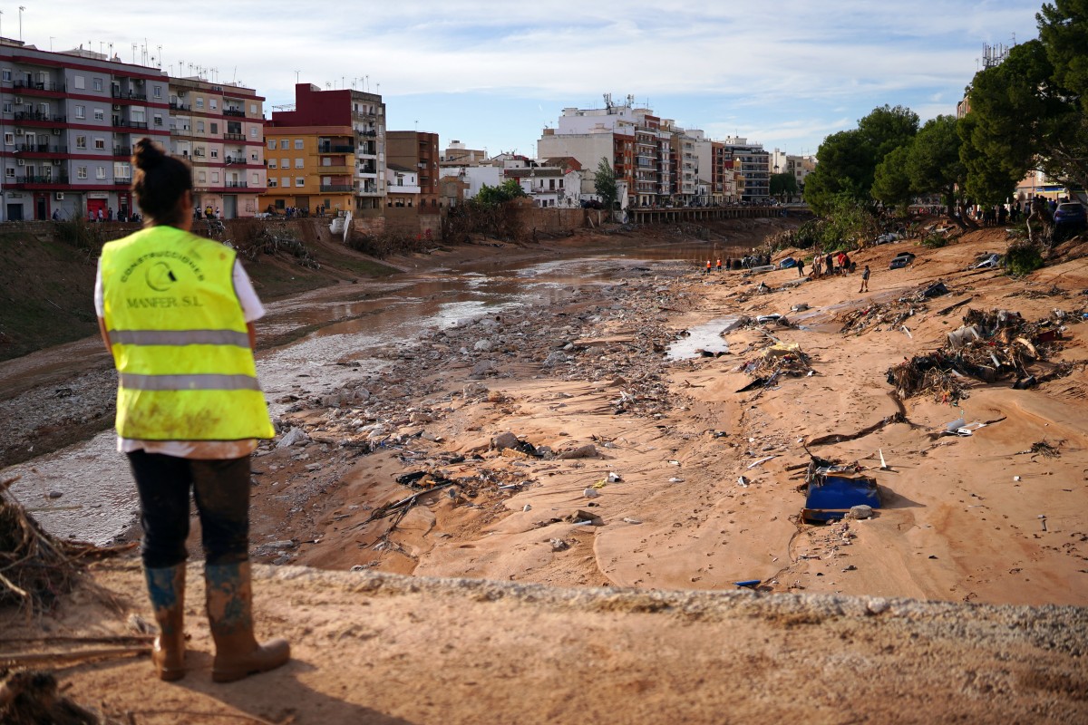 File photo of flooding in Spain in 2024