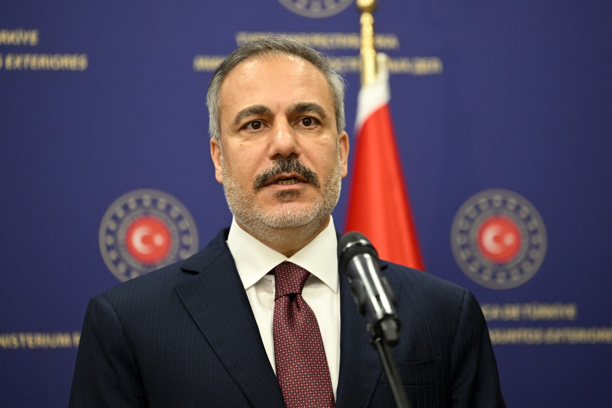 File photo of Turkish Foreign Minister Hakan Fidan