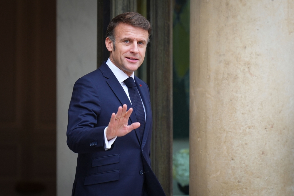 File photo, French President Emmanuel Macron