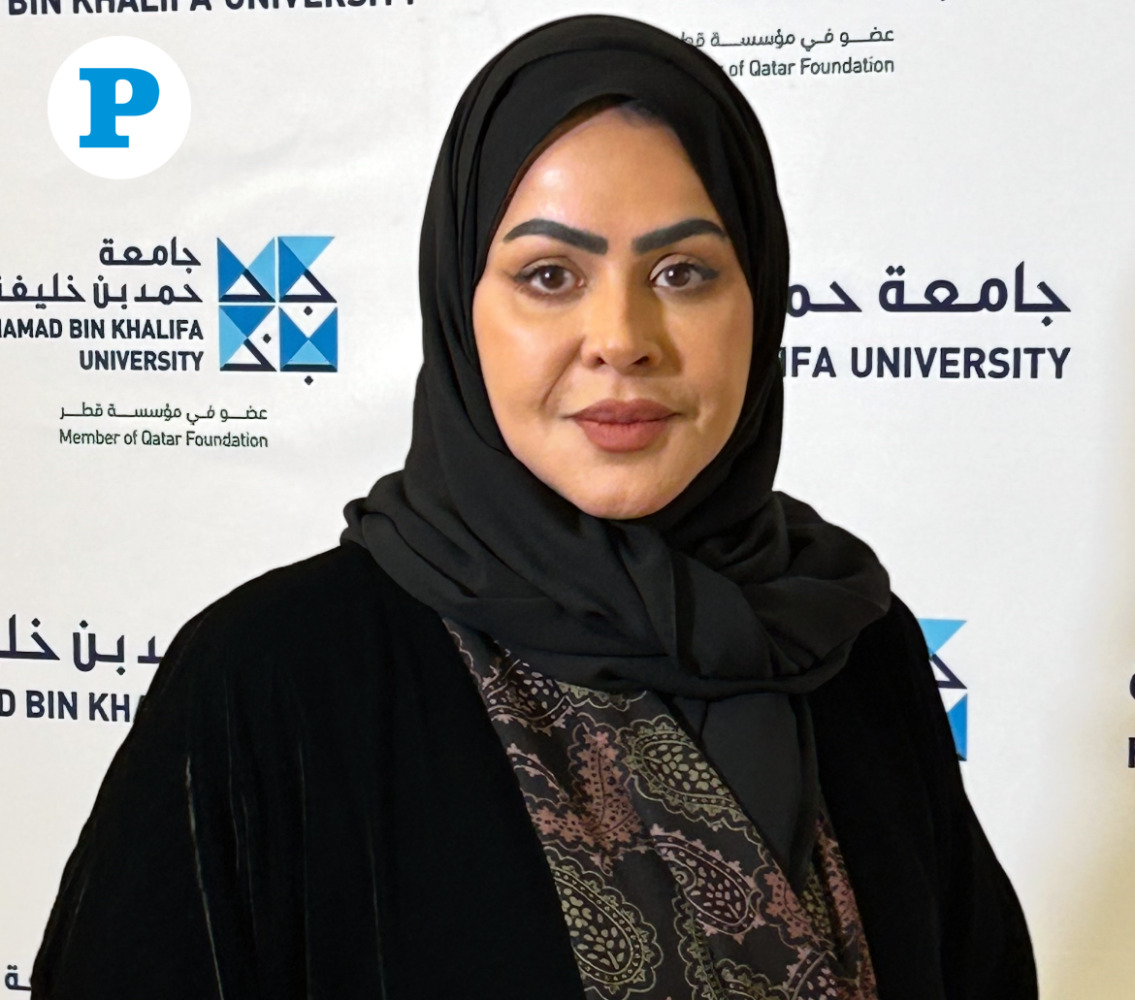 Dr. Mariam Al Mannai, Vice-President for Student Affairs, HBKU  Pic: Tayeb Bashir/The Peninsula