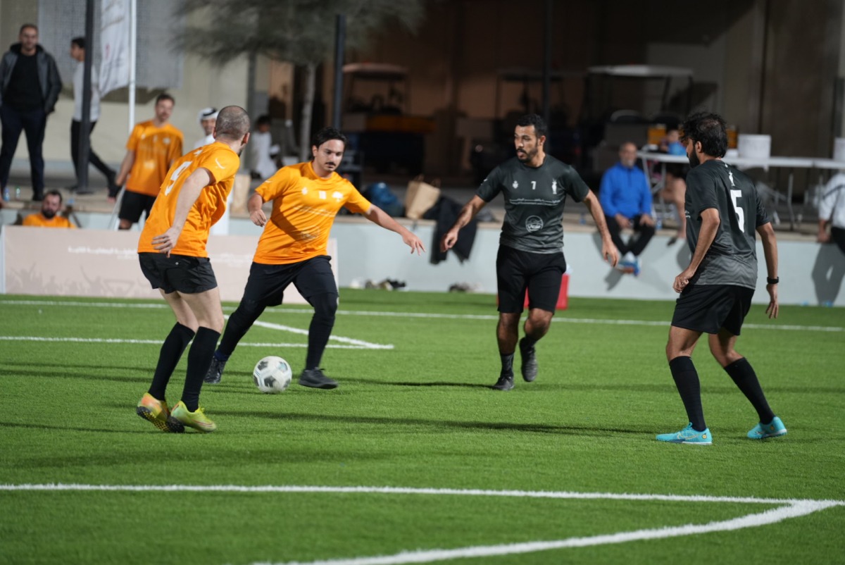 Players during a tournament.