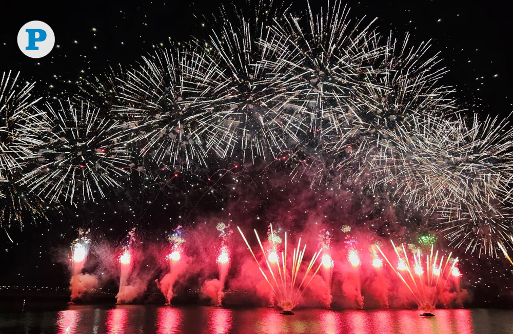 File photo of Eid fireworks show on the Lusail Corniche. Pic: Marivie Alabanza / The Peninsula