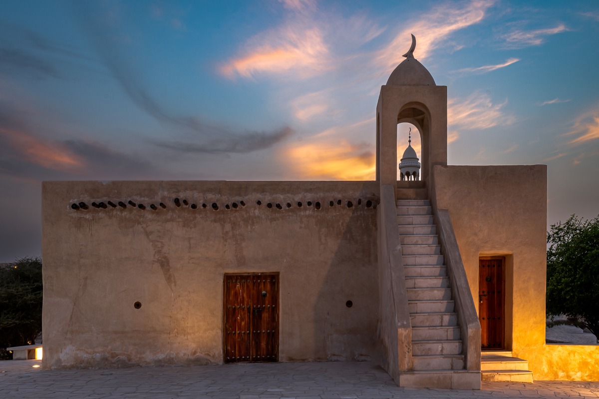 Mosque at Barazan Towers. Picture by: Musab Hawamda