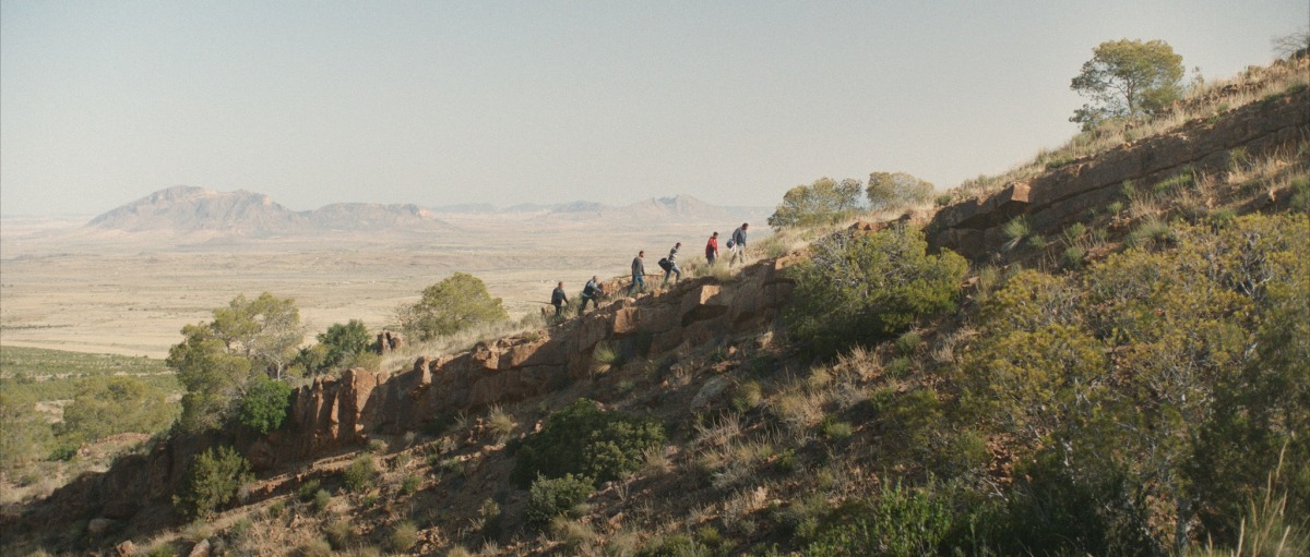 A still from the movie Red Path.