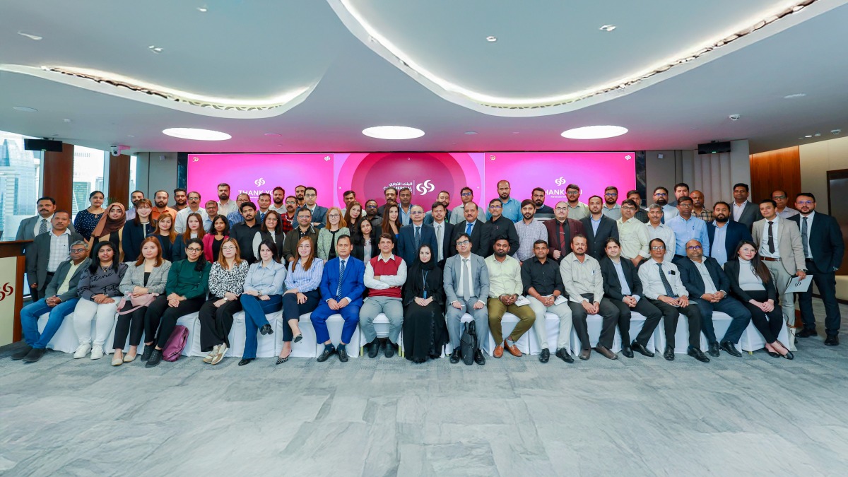 Officials and participants during the customer workshop.