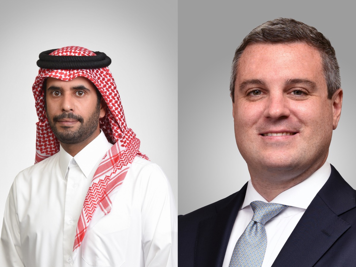 GWC Group Managing Director, Sheikh Abdulla bin Fahad bin Jassim bin Jaber Al Thani (left) and Acting Group CEO, Matthew Kearns.