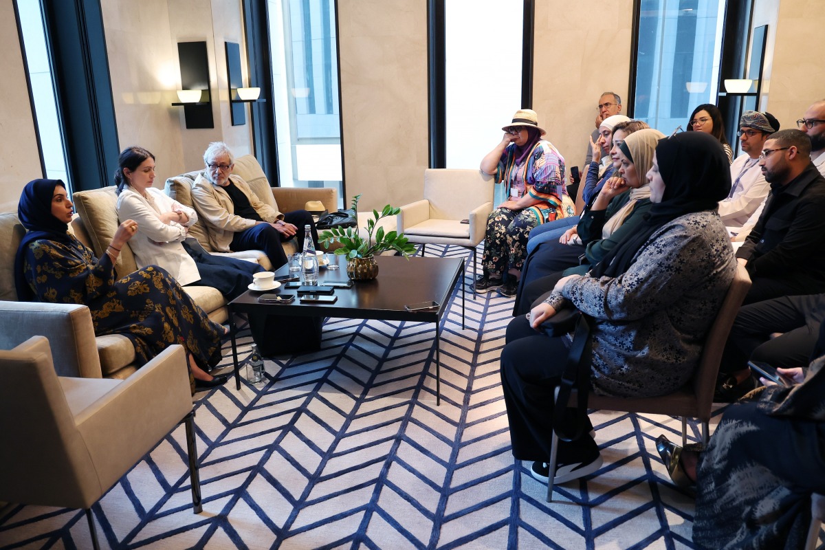 Officials and participants during Qumra 2025.